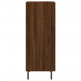 Credenza Rovere Marrone 34,5x34x90 cm in Legno truciolato
