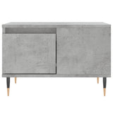 Tavolino Salotto Grigio Cemento 55x55x36,5 cm Legno truciolato