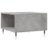 Tavolino Salotto Grigio Cemento 55x55x36,5 cm Legno truciolato