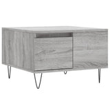 Tavolino Salotto Grigio Sonoma 55x55x36,5 cm Legno truciolato