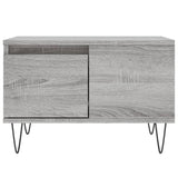 Tavolino Salotto Grigio Sonoma 55x55x36,5 cm Legno truciolato