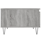 Tavolino Salotto Grigio Sonoma 55x55x36,5 cm Legno truciolato