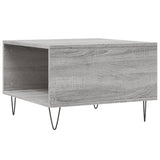 Tavolino Salotto Grigio Sonoma 55x55x36,5 cm Legno truciolato