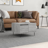 Tavolino Salotto Grigio Sonoma 55x55x36,5 cm Legno truciolato