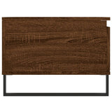 Tavolino da Salotto Rovere Marrone 90x50x36,5 cm in truciolato
