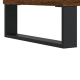 Tavolino da Salotto Rovere Marrone 90x50x36,5 cm in truciolato