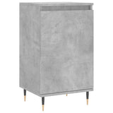 Credenze 2 pz Grigio Cemento 40x35x70 cm in Legno truciolato