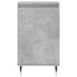Credenze 2 pz Grigio Cemento 40x35x70 cm in Legno truciolato