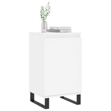 Credenze 2 pz Bianche 40x35x70 cm in Legno truciolato