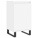 Credenze 2 pz Bianche 40x35x70 cm in Legno truciolato