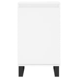 Credenze 2 pz Bianche 40x35x70 cm in Legno truciolato