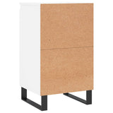 Credenze 2 pz Bianche 40x35x70 cm in Legno truciolato