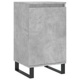 Credenza Grigio Cemento 40x35x70 cm in Legno truciolato
