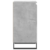 Credenza Grigio Cemento 40x35x70 cm in Legno truciolato