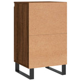 Credenze 2 pz Rovere Marrone 40x35x70 cm in Legno truciolato