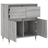 Credenza Grigio Sonoma 60x35x70 cm in Legno truciolato