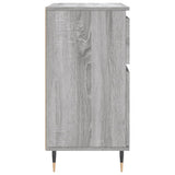Credenza Grigio Sonoma 60x35x70 cm in Legno truciolato