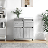 Credenza Grigio Sonoma 60x35x70 cm in Legno truciolato