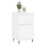 Credenze 2 pz Bianche 40x35x70 cm in Legno truciolato