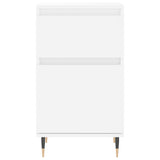 Credenze 2 pz Bianche 40x35x70 cm in Legno truciolato