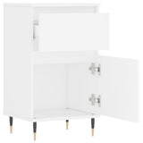 Credenze 2 pz Bianche 40x35x70 cm in Legno truciolato