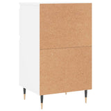 Credenze 2 pz Bianche 40x35x70 cm in Legno truciolato