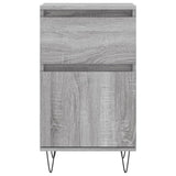 Credenze 2 pz Grigio Sonoma 40x35x70 cm in Legno truciolato