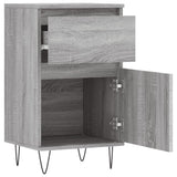 Credenze 2 pz Grigio Sonoma 40x35x70 cm in Legno truciolato