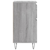Credenze 2 pz Grigio Sonoma 40x35x70 cm in Legno truciolato