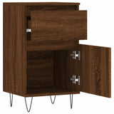 Credenze 2 pz Rovere Marrone 40x35x70 cm in Legno truciolato