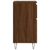 Credenze 2 pz Rovere Marrone 40x35x70 cm in Legno truciolato