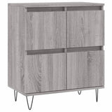Credenza Grigio Sonoma 60x35x70 cm in Legno truciolato