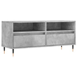 Mobile per TV Grigio Cemento 100x34,5x44,5 cm Legno truciolato
