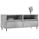 Mobile per TV Grigio Cemento 100x34,5x44,5 cm Legno truciolato
