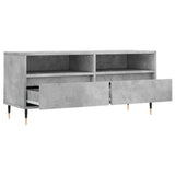 Mobile per TV Grigio Cemento 100x34,5x44,5 cm Legno truciolato
