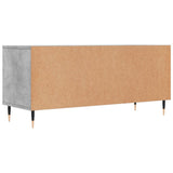 Mobile per TV Grigio Cemento 100x34,5x44,5 cm Legno truciolato