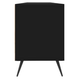 Mobile Porta TV Nero 150x30x44,5 cm in Legno truciolato