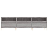 Mobile Porta TV Grigio Sonoma 150x30x44,5 cm Legno truciolato