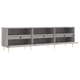 Mobile Porta TV Grigio Sonoma 150x30x44,5 cm Legno truciolato