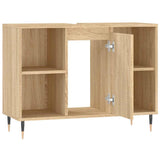 Mobile da Bagno Rovere Sonoma 80x33x60 cm in Legno truciolato