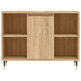 Mobile da Bagno Rovere Sonoma 80x33x60 cm in Legno truciolato
