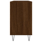 Armadietto Bagno Rovere Marrone 80x33x60cm in Legno truciolato