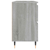 Mobile da Bagno Grigio Sonoma 80x33x60 cm in Legno truciolato