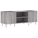 Mobile Porta Dischi Grigio Sonoma 121x38x48cm Legno truciolato