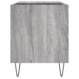 Mobile Porta Dischi Grigio Sonoma 85x38x48 cm Legno truciolato