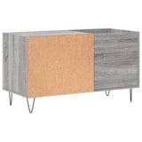 Mobile Porta Dischi Grigio Sonoma 85x38x48 cm Legno truciolato