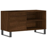 Mobile Porta Dischi Rovere Marrone 85x38x48cm Legno truciolato