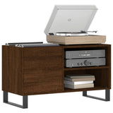 Mobile Porta Dischi Rovere Marrone 85x38x48cm Legno truciolato