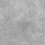 Mobile Porta Dischi Grigio Cemento 74,5x38x48 Legno truciolato