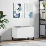 Mobile Porta Dischi Bianco 74,5x38x48 cm in Legno truciolato